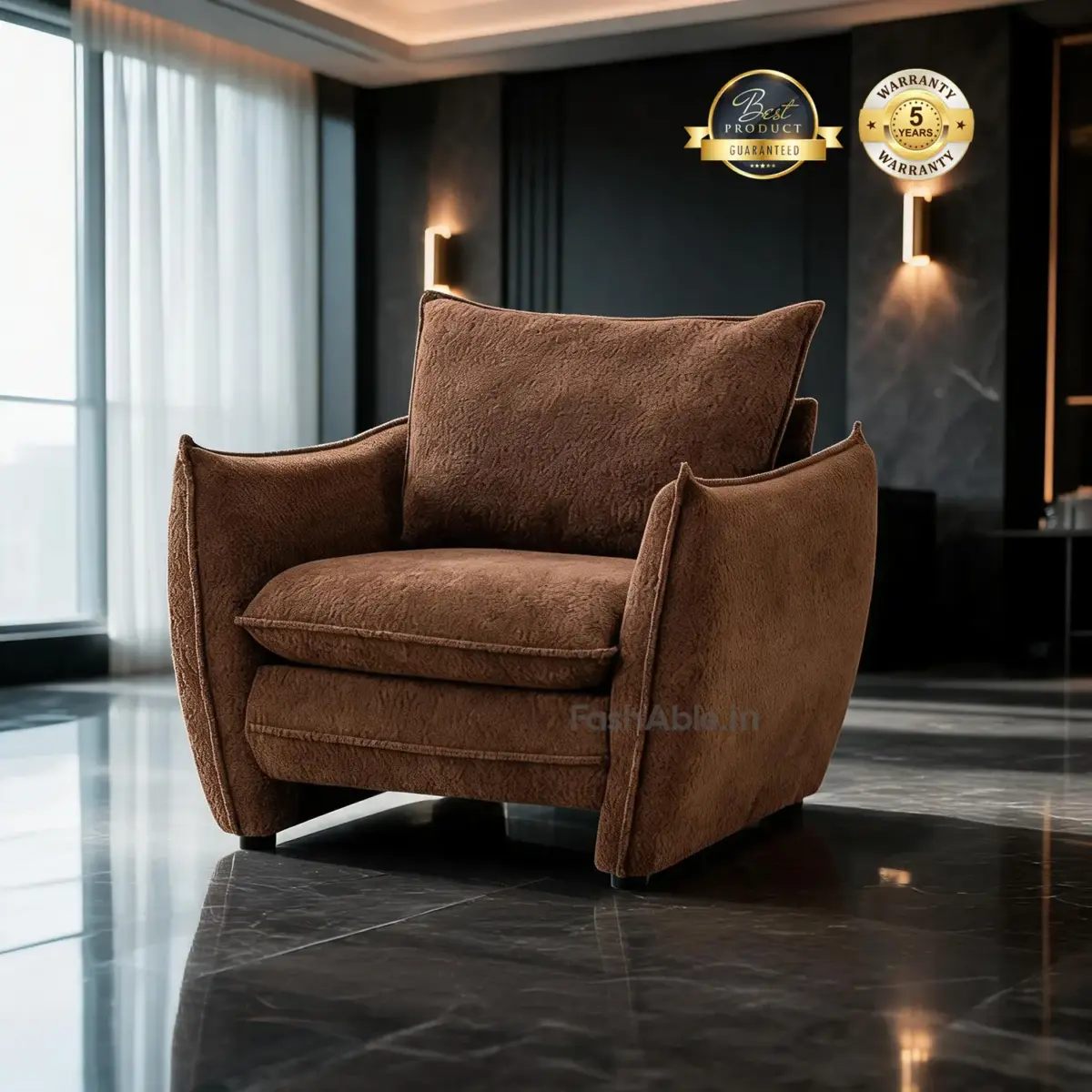 Sphere Sofa Brown (1)