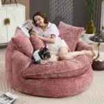 Spirio LXY 1 Seater Sofa Pink (1)