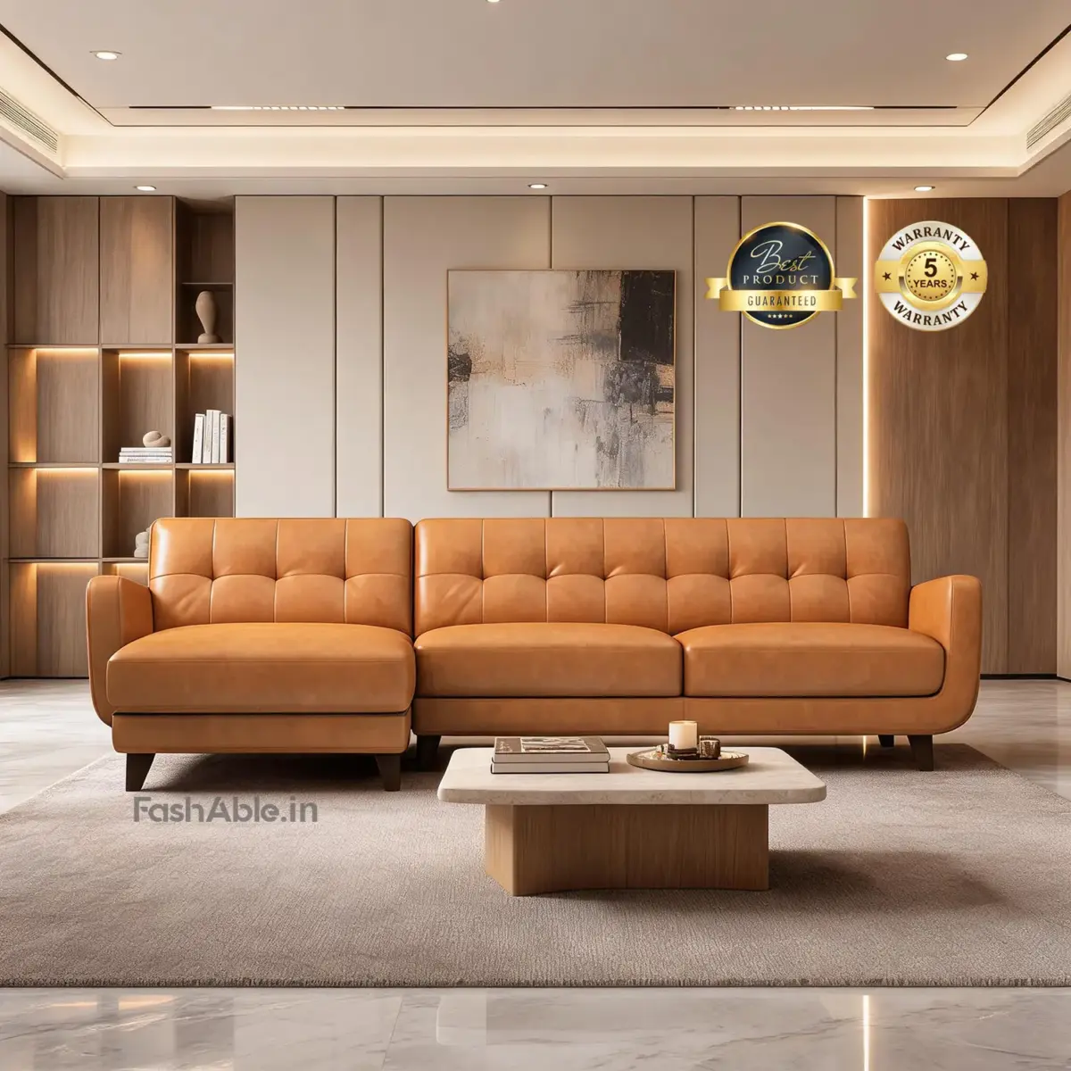 Starkwood RHS Sofa Tan Org (1)