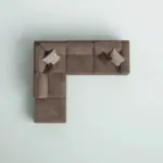 Valora RHS Sofa Brwn (5)