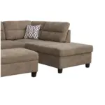 Varyian LHS Sofa Brown (4)