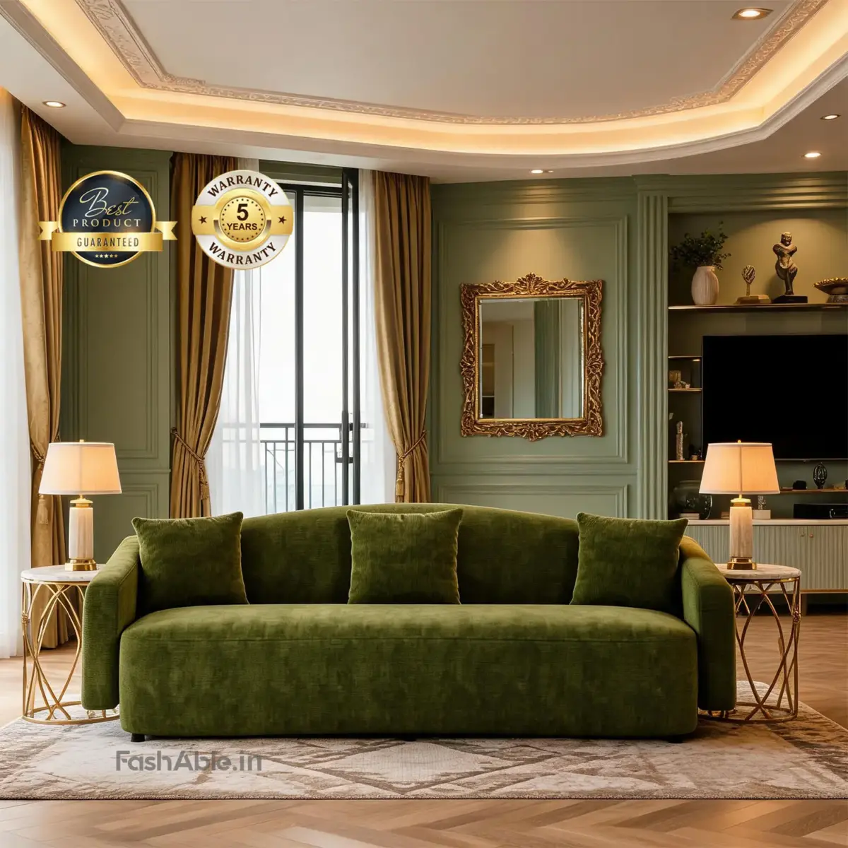 Zorian LXY Sofa Green