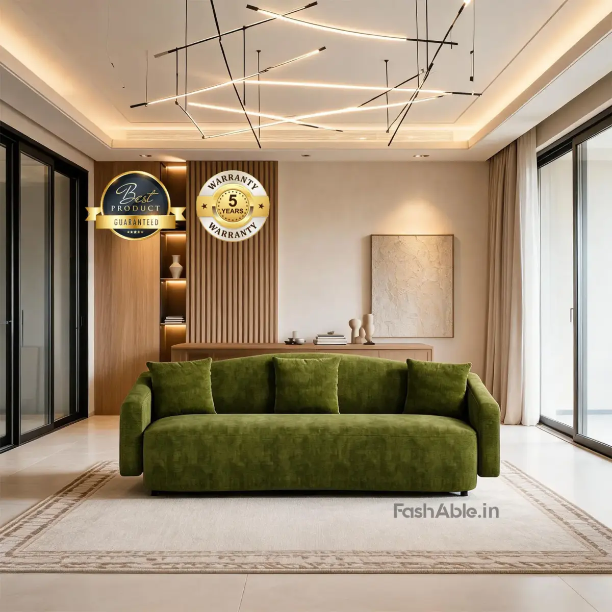 Zorion LXY Sofa Green 2 Seater
