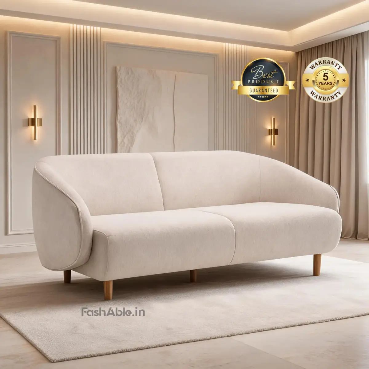 Belluno LXY Sofa Beige 2 Seater