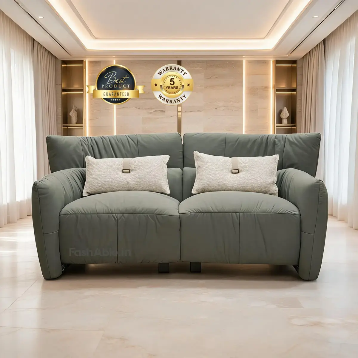 CushPop Sofa 2S OliveGrn (1)