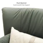 CushPop Sofa 2S OliveGrn (2)