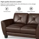 Flowiq Sofa Dark Brown (2)