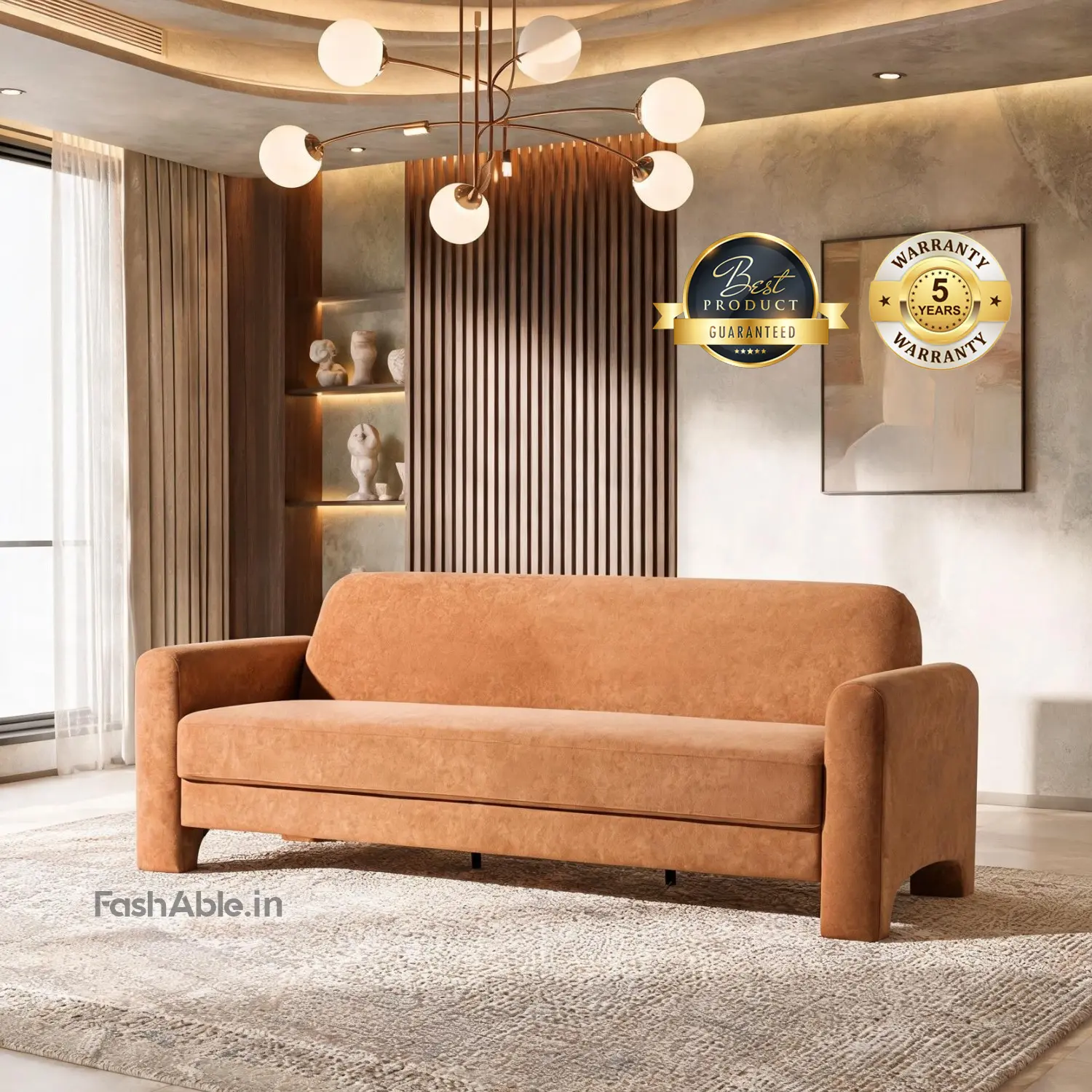 ForMasto LXY Sofa 2 Seater Orange ForMasto LXY Sofa 2 Seater Orange