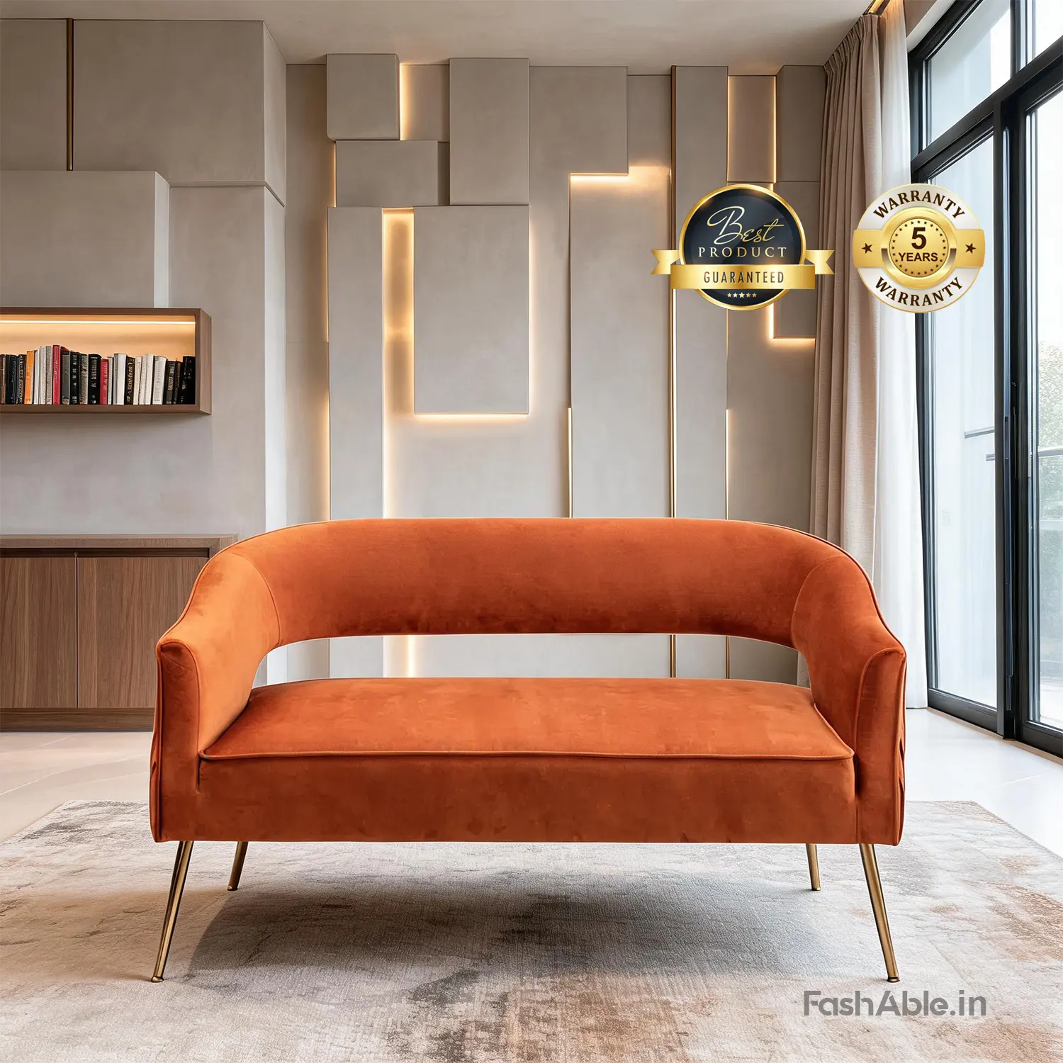 Kelvio 2 seater Orange Kelvio 2 seater Orange