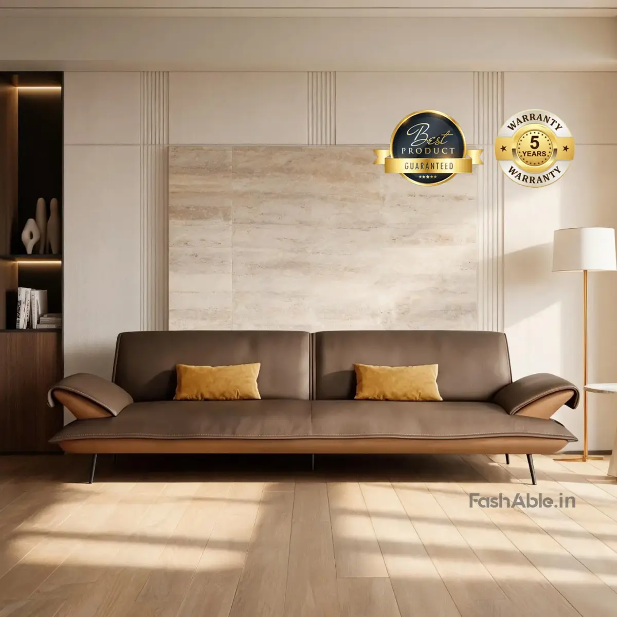 Marshy LXY Sofa Brown 2 Seater