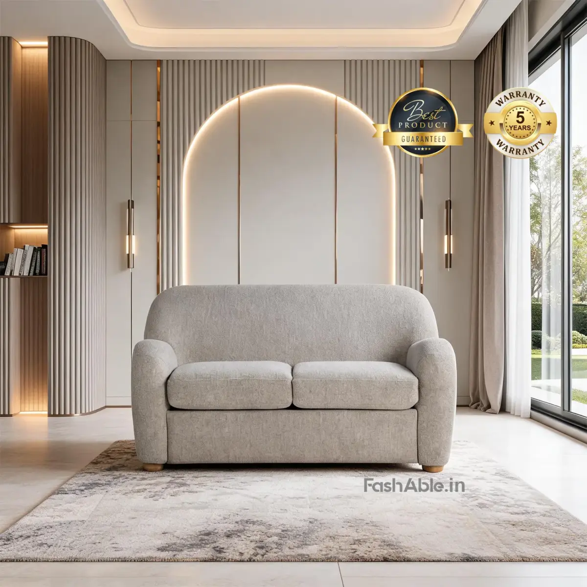 Nexo Sofa 3 seater Light Grey