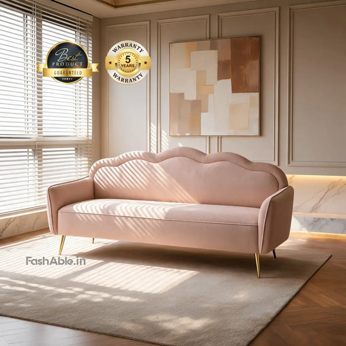 NuvolaLux LXY Sofa Pink