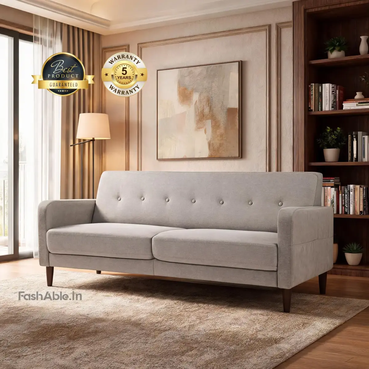 Trivor Sofa Light gry 2 seater
