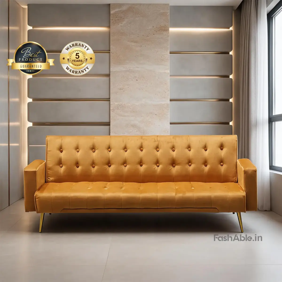 Velcore Sofa Orange 2 seater