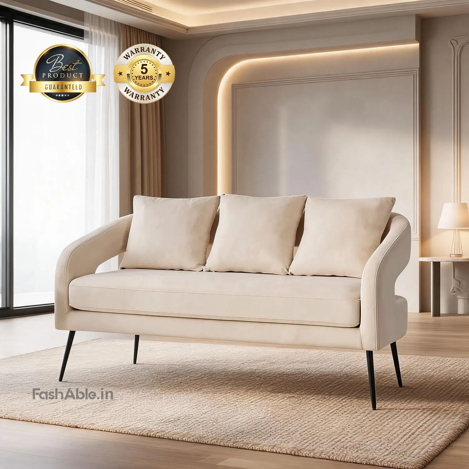 Wavelle LXY Sofa Beige 2 Seater Wavelle LXY Sofa Beige 2 Seater