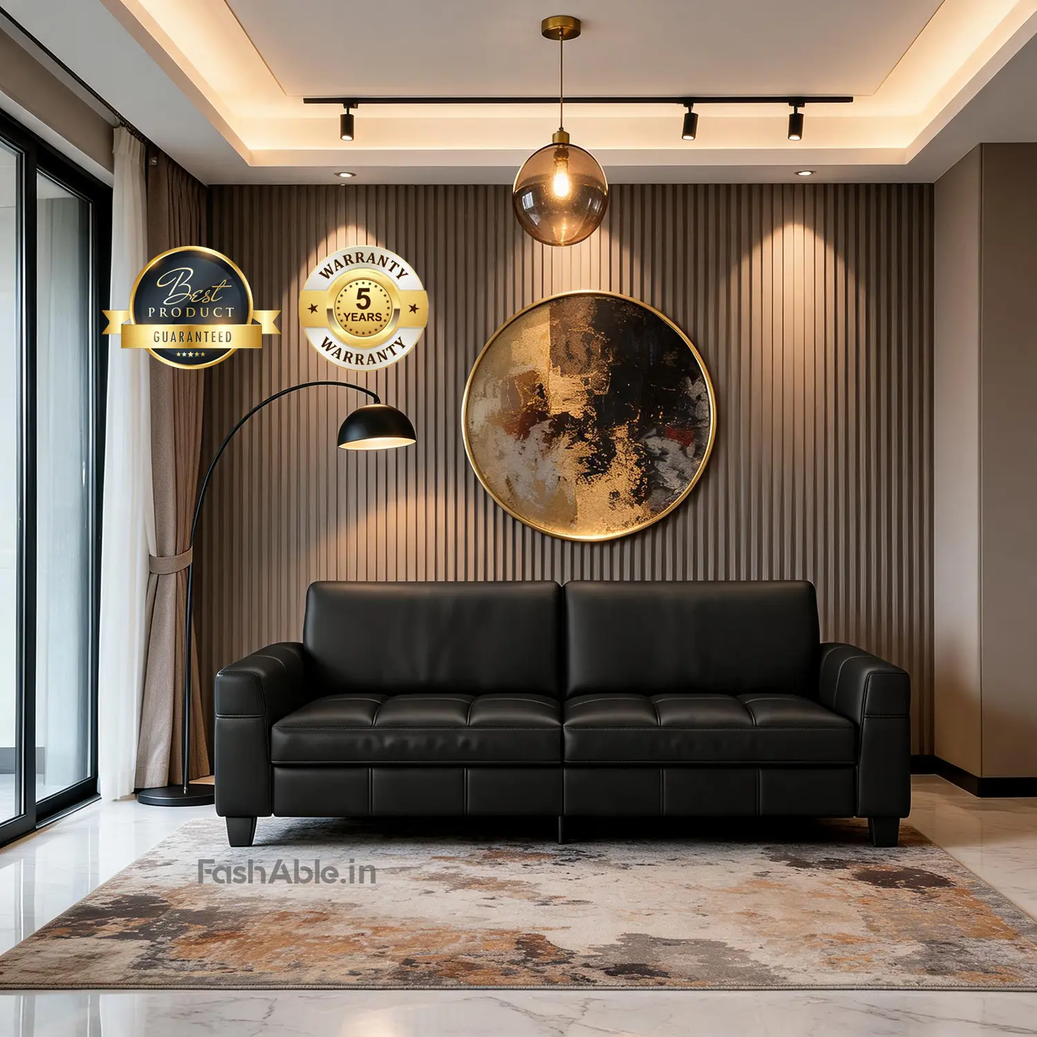 Zerra LXY Sofa Black 2 Seater Zerra LXY Sofa Black 2 Seater