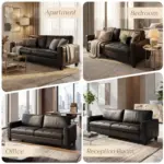 Zerra LXY Sofa Black (4)