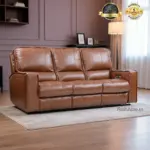 Avyron Recliner Sofa Brown
