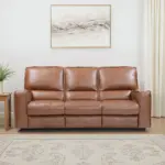 Avyron Recliner Sofa Brown (4)