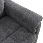 Bellagio Recliner Dark Grey (5)