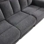 Bellagio Recliner Dark Grey (7)
