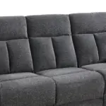 Bellagio Recliner Dark Grey (8)