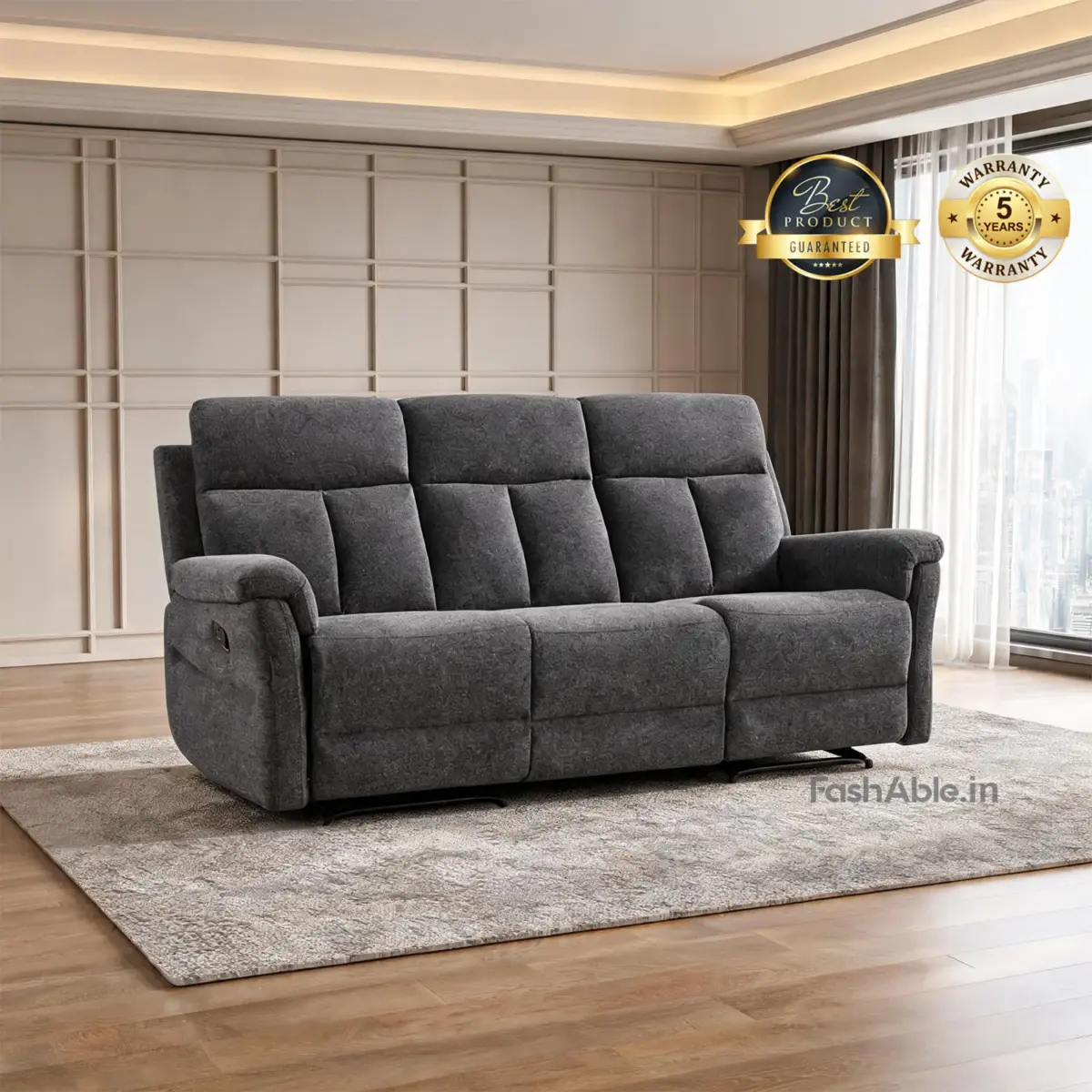 Bellagio Recliner DarkGrey