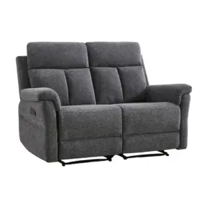 Bellagio Manual Recliner 2 Seater Couch 57"