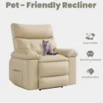 Brentor Recliner Sofa Beige (3)