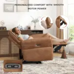 Calmia Recliner Sofa 2S Brown (1)