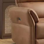Calmia Recliner Sofa 2S Brown (7)