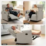 Cazaro Recliner Sofa LGrey (5)