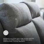 ComfortSaga Recliner Grey (4)