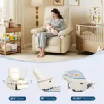 Denvor Recliner Sofa Beige (4)
