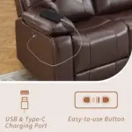Dormivo Recliner Deep Brown (8)