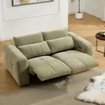 Elvase Recliner Sofa Light Green (5)