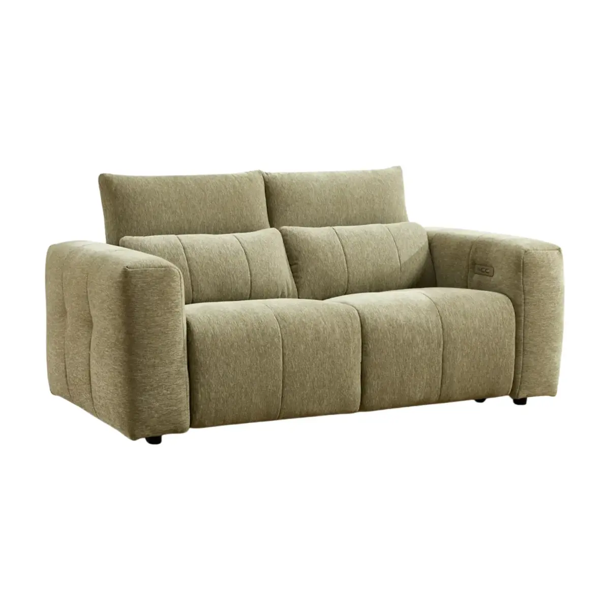 Elvase Recliner Sofa Light Green (8)