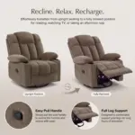 Elvessa Recliner Brown (9)