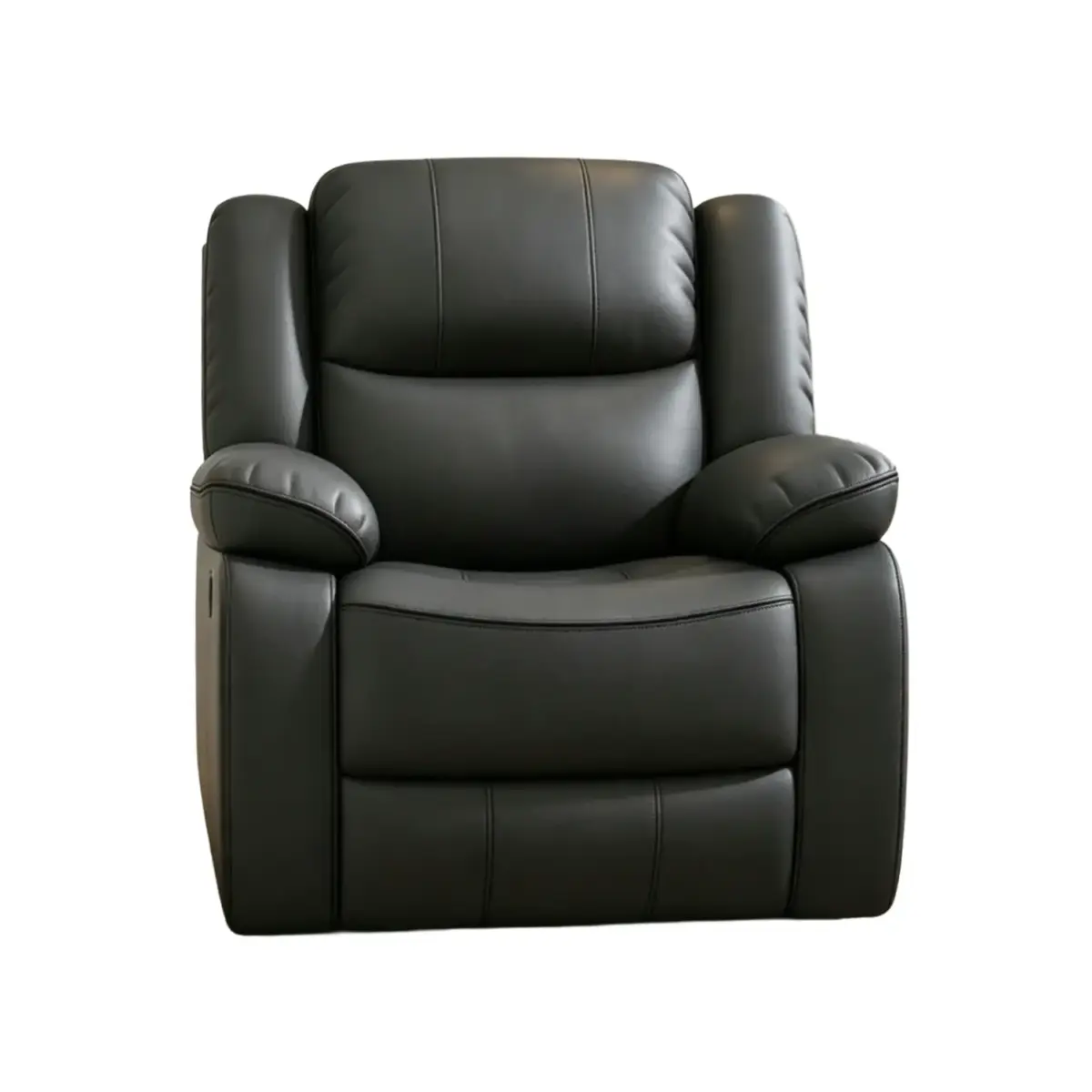 Farenza Recliner Sofa Black (1)