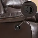 Farenza Recliner Sofa Brown (12)