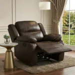 Farenza Recliner Sofa Brown (7)