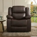 Farenza Recliner Sofa Brown (8)
