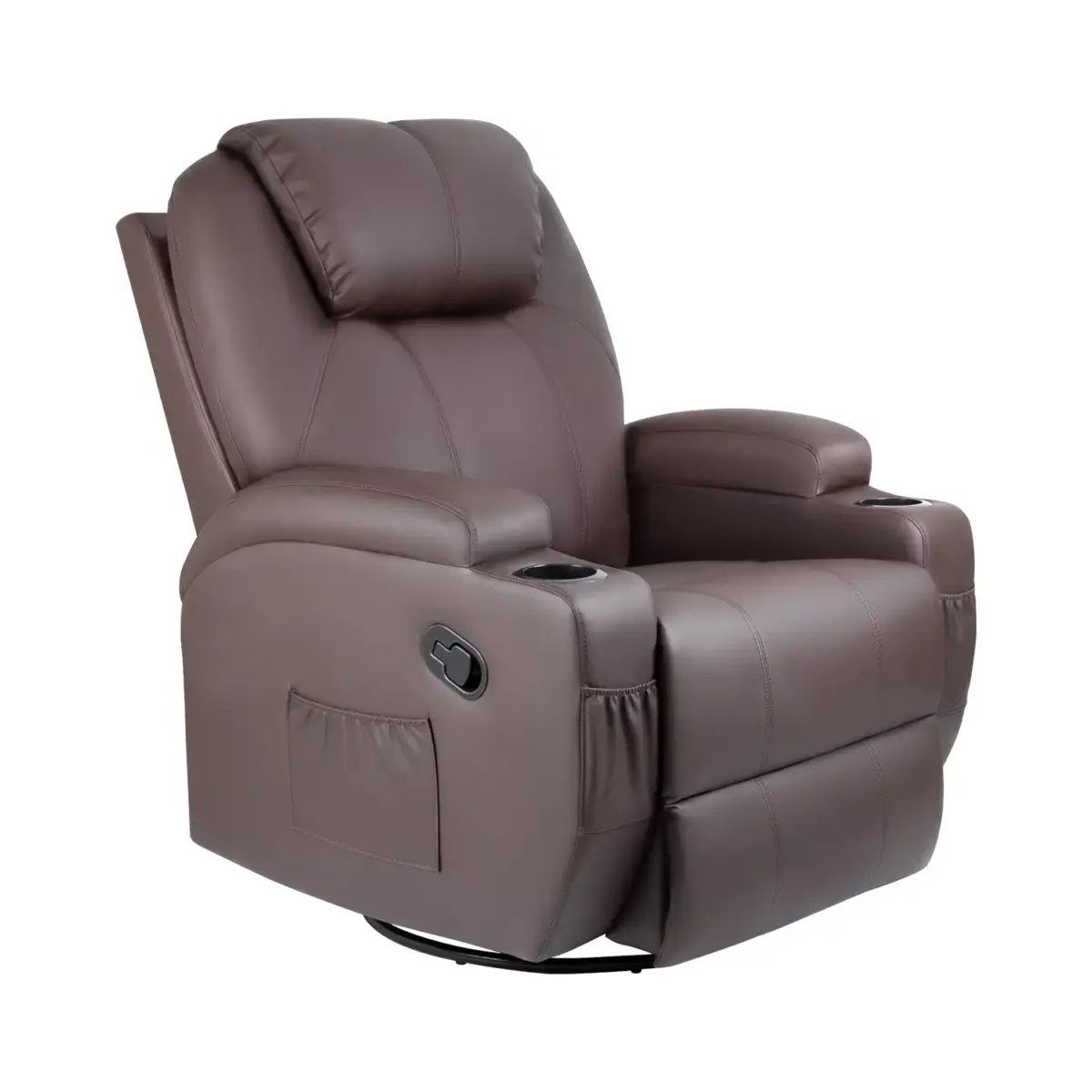 Fayro Recliner Sofa Brown (1)