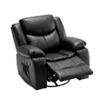 Fervel Recliner Sofa Black (13)