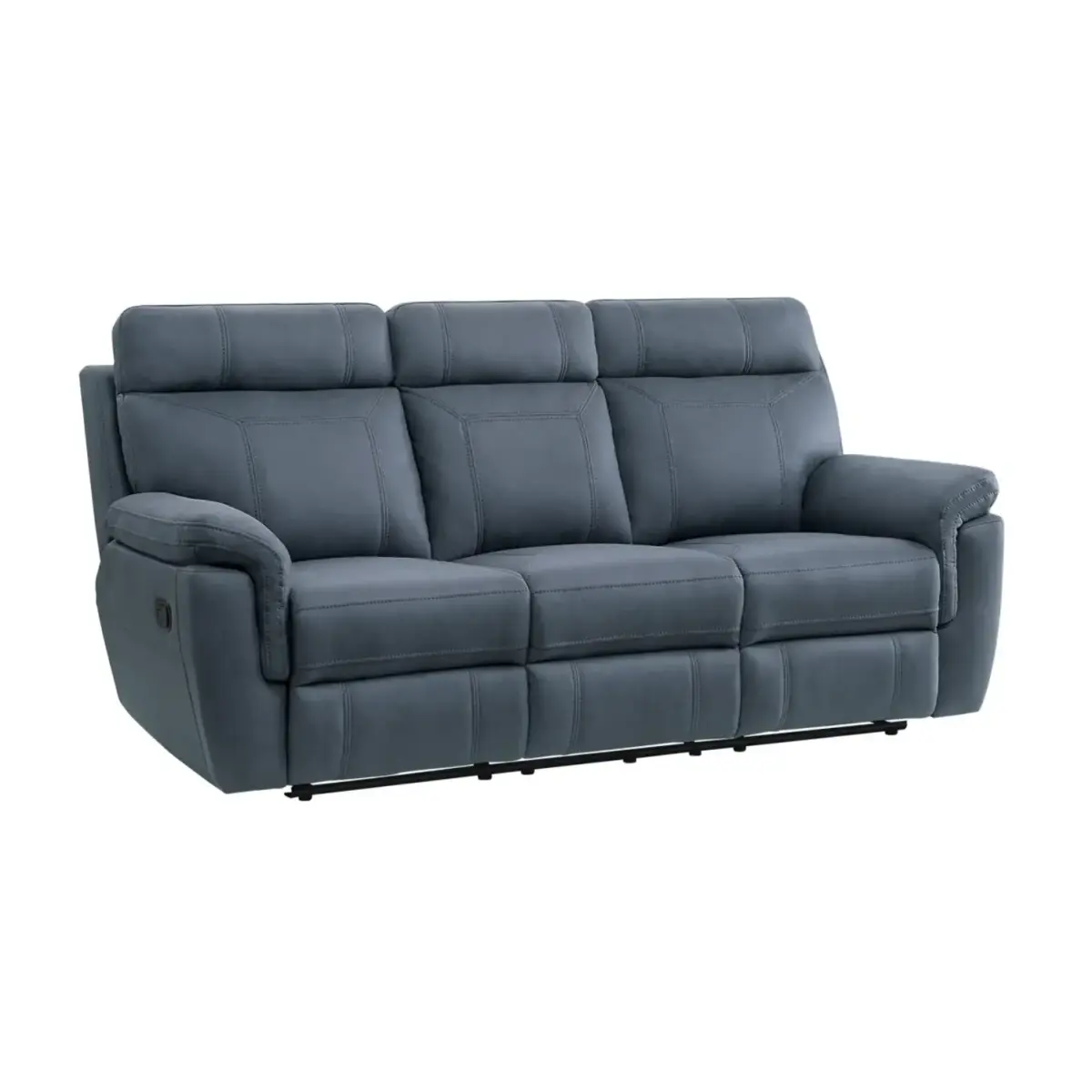 Fervon Recliner Sofa Blue (1)