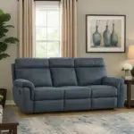Fervon Recliner Sofa Blue (2)