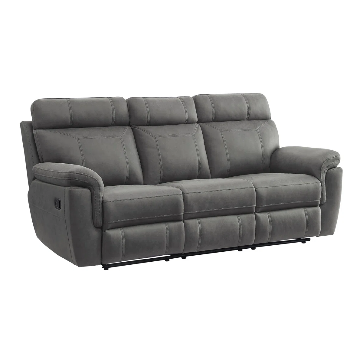 Fervon Recliner Sofa Grey (4)