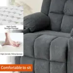 Grelfor Recliner Sofa DGrey (4)