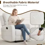 Harven Recliner Sofa Beige (4)