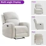 Harven Recliner Sofa Beige (6)